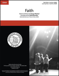 Faith SSAA choral sheet music cover Thumbnail